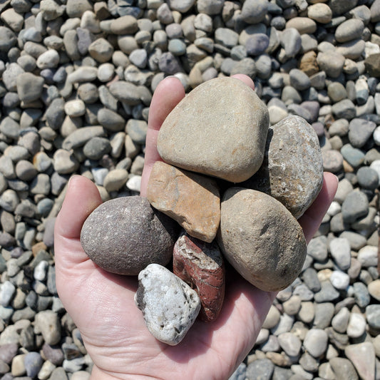 #3 Round Garden Stone