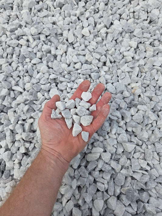#2 Crushed White Stone